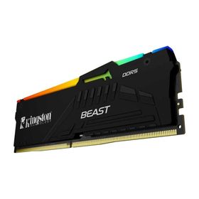 Kingston Beast KF560C36BBE2A-16TR RGB 16 GB (1x16) DDR5 6000Mhz CL36 Siyah Gaming Ram Bellek