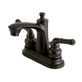 Kingston Brass FB7625NML Napoli 4" Bronz Centerset Banyo Bataryası