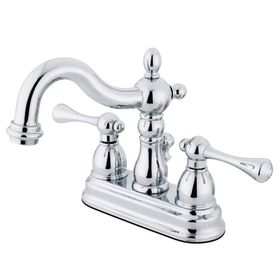 Kingston Brass KS1601BL Heritage Merkez Seti Pirinç Açılır Lavabo Bataryası