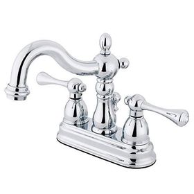 Kingston Brass KS1601BL Heritage Merkez Seti Pirinç Açılır Lavabo Bataryası