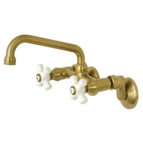 Kingston Brass KS613SB 2 Saplı Duvara Monte Mutfak Bataryası