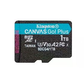 Kingston Canvas Go Plus SDCG4/1TB Class 10 UHS-I U3 A2 V30 1 TB Micro SD Kart
