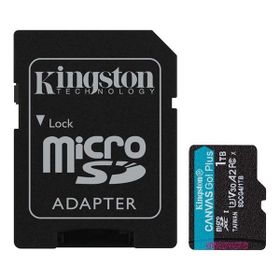 Kingston Canvas Go Plus SDCG4/1TB Class 10 UHS-I U3 A2 V30 1 TB Micro SD Kart