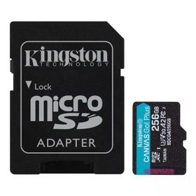 Kingston Canvas Go Plus SDCG4/256G Class 10 UHS-I U3 A2 V30 256 GB Micro SD Kart