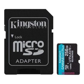 Kingston Canvas Go Plus SDCG4/256G Class 10 UHS-I U3 A2 V30 256 GB Micro SD Kart