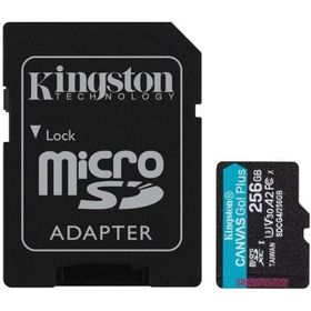 Kingston Canvas Go Plus SDCG4/256G Class 10 UHS-I U3 A2 V30 256 GB Micro SD Kart