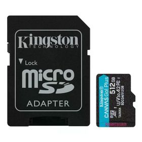 Kingston Canvas Go Plus SDCG4/512G Class 10 UHS-I U3 A2 V30 512 GB Micro SD Kart