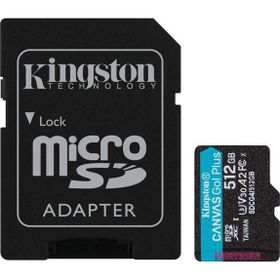 Kingston Canvas Go Plus SDCG4/512G Class 10 UHS-I U3 A2 V30 512 GB Micro SD Kart