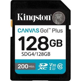 Kingston Canvas Go! Plus SDG4/128GB Class 10 UHS-I U3 V30 128 GB Hafıza Kartı