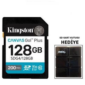 Kingston Canvas Go! Plus SDG4/128GB Class 10 UHS-I U3 V30 128 GB Hafıza Kartı
