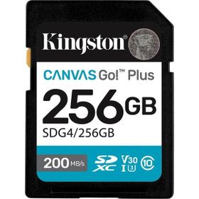 Kingston Canvas Go! Plus SDG4/256GB Class 10 UHS-I U3 V30 256 GB Hafıza Kartı