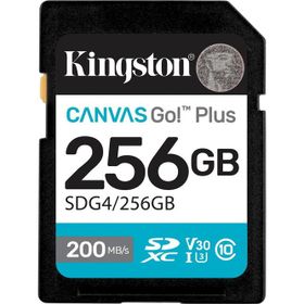 Kingston Canvas Go! Plus SDG4/256GB Class 10 UHS-I U3 V30 256 GB Hafıza Kartı
