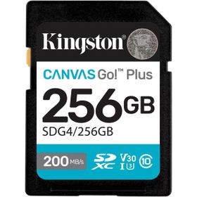 Kingston Canvas Go! Plus SDG4/256GB Class 10 UHS-I U3 V30 256 GB Hafıza Kartı