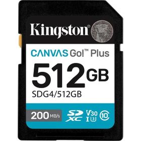 Kingston Canvas Go! Plus SDG4/512GB Class 10 UHS-I U3 V30 512 GB Hafıza Kartı