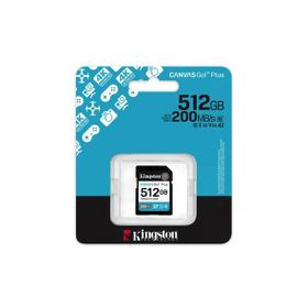 Kingston Canvas Go! Plus SDG4/512GB Class 10 UHS-I U3 V30 512 GB Hafıza Kartı