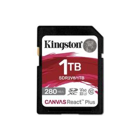Kingston Canvas React Plus SDR2V6/1TB Class 10 UHS-II U3 V60 1 TB Hafıza Kartı