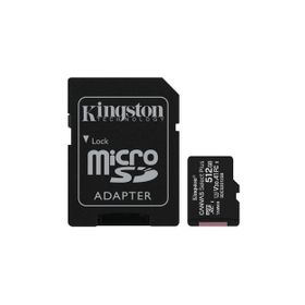 Kingston Canvas Select Plus 100R A1 C10 512 GB MicroSDXC Card ve Adaptör