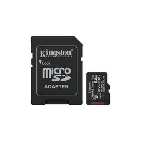 Kingston Canvas Select Plus SDCS3/64GB Class 10 UHS-I U1 A1 V10 64 GB Micro SD Kart