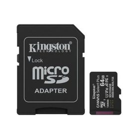 Kingston Canvas Select Plus SDCS3/64GB Class 10 UHS-I U1 A1 V10 64 GB Micro SD Kart