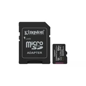 Kingston Canvas Select Plus SDCS3/64GB Class 10 UHS-I U1 A1 V10 64 GB Micro SD Kart