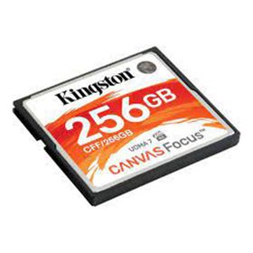 Kingston Cf Canvas Focus Compact Flash Bellek Kartı 256GB CFF/256GB