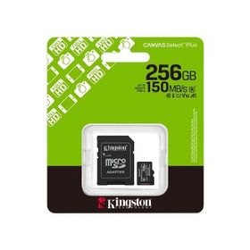 Kingston CL10 SDCS3-256GB Canvas Select Plus 256 GB Micro SD Card
