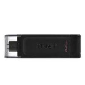 Kingston DT70 256 GB USB-C 3.2 Gen 1 Type-C Flash Bellek