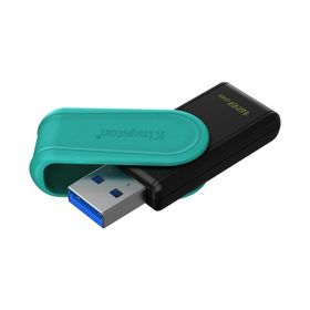 Kingston DTXS-128GB 128 GB Portable USB 3.2 GeN1 Datatraveler Exodias Black Turquoise Flash Bellek