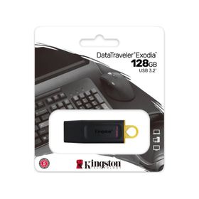 Kingston Exodia DTX 128 GB Flash Bellek