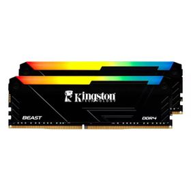 Kingston KF432C16BB2AK2/32TR 32 GB 2x16 Beast RGB Black 3200 Mhz CL16 DDR4 RAM