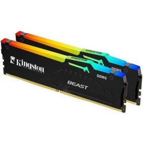 Kingston KF560C30BBEAK2-32TR Beast RGB Expo 32 GB DDR5 6000 MHz CL30 Masaüstü Performans RAM Kit