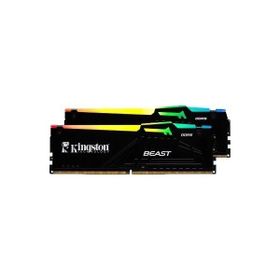 Kingston KF560C30BBEAK2-64TR Beast RGB Expo 64 GB DDR5 6000 MHz CL30 Masaüstü Performans RAM Kit