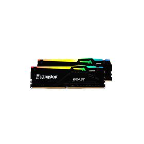 Kingston KF560C30BBEAK2-64TR Beast RGB Expo 64 GB DDR5 6000 MHz CL30 Masaüstü Performans RAM Kit