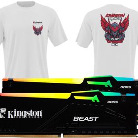 Kingston KF560C36BBEA-32TR Beast RGB Expo 32 GB DDR5 6000MHz CL36 Masaüstü Performans RAM