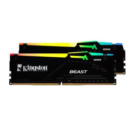 Kingston KF560C36BBEAK2-16TR Beast RGB 2x8 GB DDR5 6000 MHZ CL36 Siyah Ram
