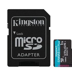 Kingston SDCG3-1 TB microSDXC Canvas Go Plus 170R A2 U3 V30 Card + ADP Hafıza Kartı