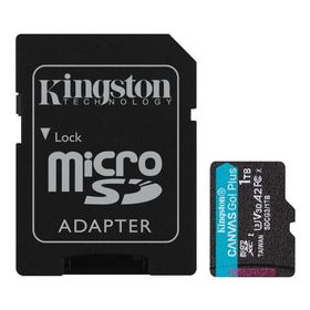 Kingston SDCG3-1 TB microSDXC Canvas Go Plus 170R A2 U3 V30 Card + ADP Hafıza Kartı