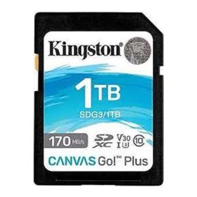Kingston SDCG3-1 TB microSDXC Canvas Go Plus 170R A2 U3 V30 Card + ADP Hafıza Kartı