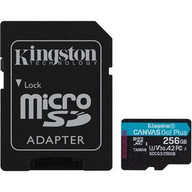 Kingston SDCG3 / 256 GB Canvas Go Plus Microsd Hafıza Kartı
