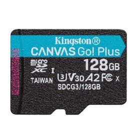Kingston SDCG3/128GB 128GB Canvas Go SDXC Class 3 (U3) UHS-I microSD Hafıza Kartı