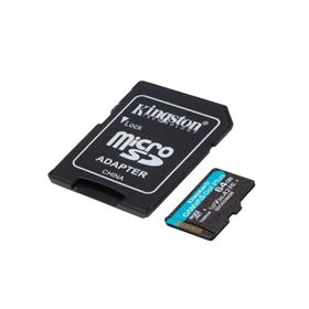 Kingston SDCG3/64GB 64 GB 170MB/S MSD Canvas Go+Hafıza Kartı