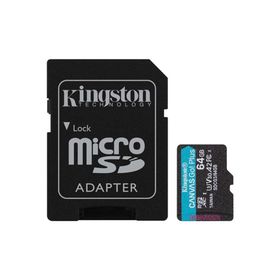 Kingston SDCG3/64GB 64 GB 170MB/S MSD Canvas Go+Hafıza Kartı