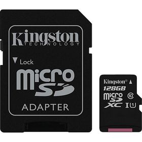 Kingston SDCS2 128 gb Microsd Canvas Yüksek Hızlı Microsd Kart