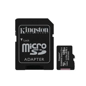 Kingston SDCS2/128GB 128 GB Microsd CL10 100 MB/s UHS-I Speed Class U1 V10 Bellek Kartı