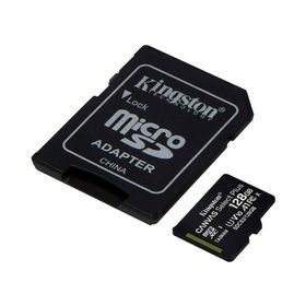 Kingston SDCS2/128GB 128 GB Microsd CL10 100 MB/s UHS-I Speed Class U1 V10 Bellek Kartı