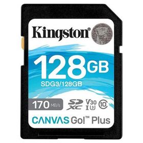 Kingston SDG3/128GB 128GB SDXC Canvas Go+ SD Hafıza Kartı