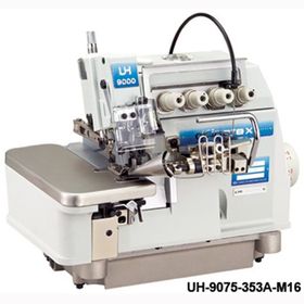 Kingtex UH-9075-353A-M16 5 İplik Fitilli Biye Büzgü Overlok Makinesi
