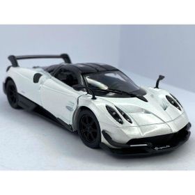 Kinsmart 1:38 Beyaz 2016 Pagani Huayra BC Çek Bırak Oyuncak Araba