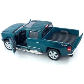 Kinsmart 1:46 Yeşil 2014 Chevrolet Silverado Çek Bırak Oyuncak Araba