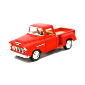 Kinsmart 1955 Chevy Stepside Pick Kırmızı Oyuncak Araba